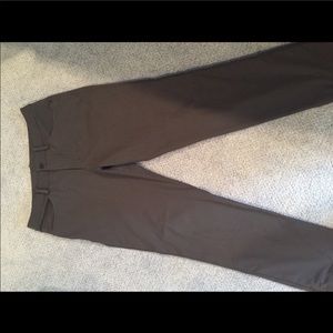 Lululemon classic ABC pants. 33” waist. Charcoal